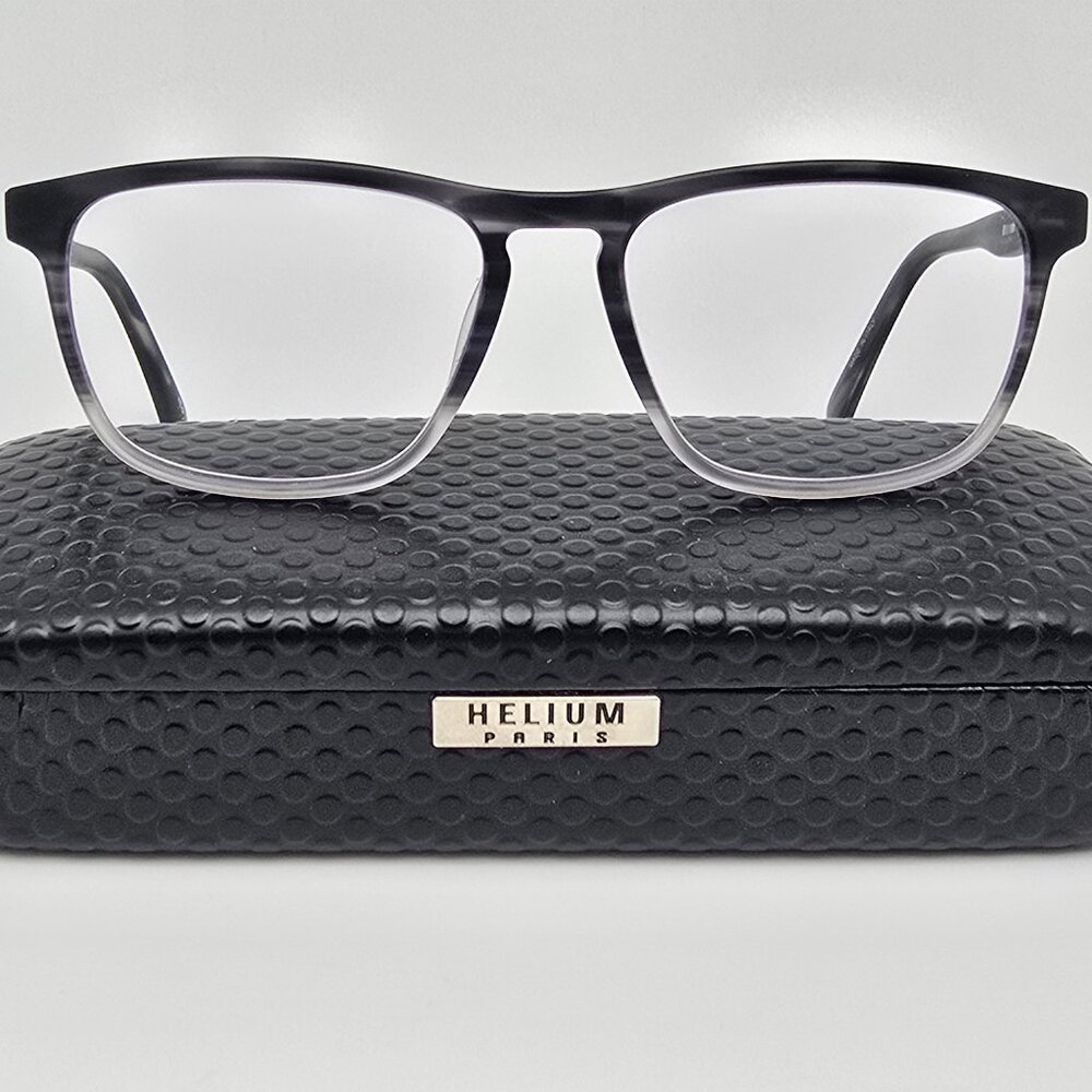 Helium Paris HE 4389 Matte Night Sky Eyeglasses Frame w/ Case Italy 53-16-140